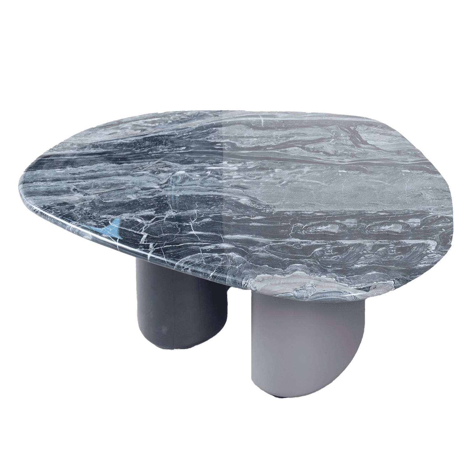 Marble Round Coffee Table — view 1.