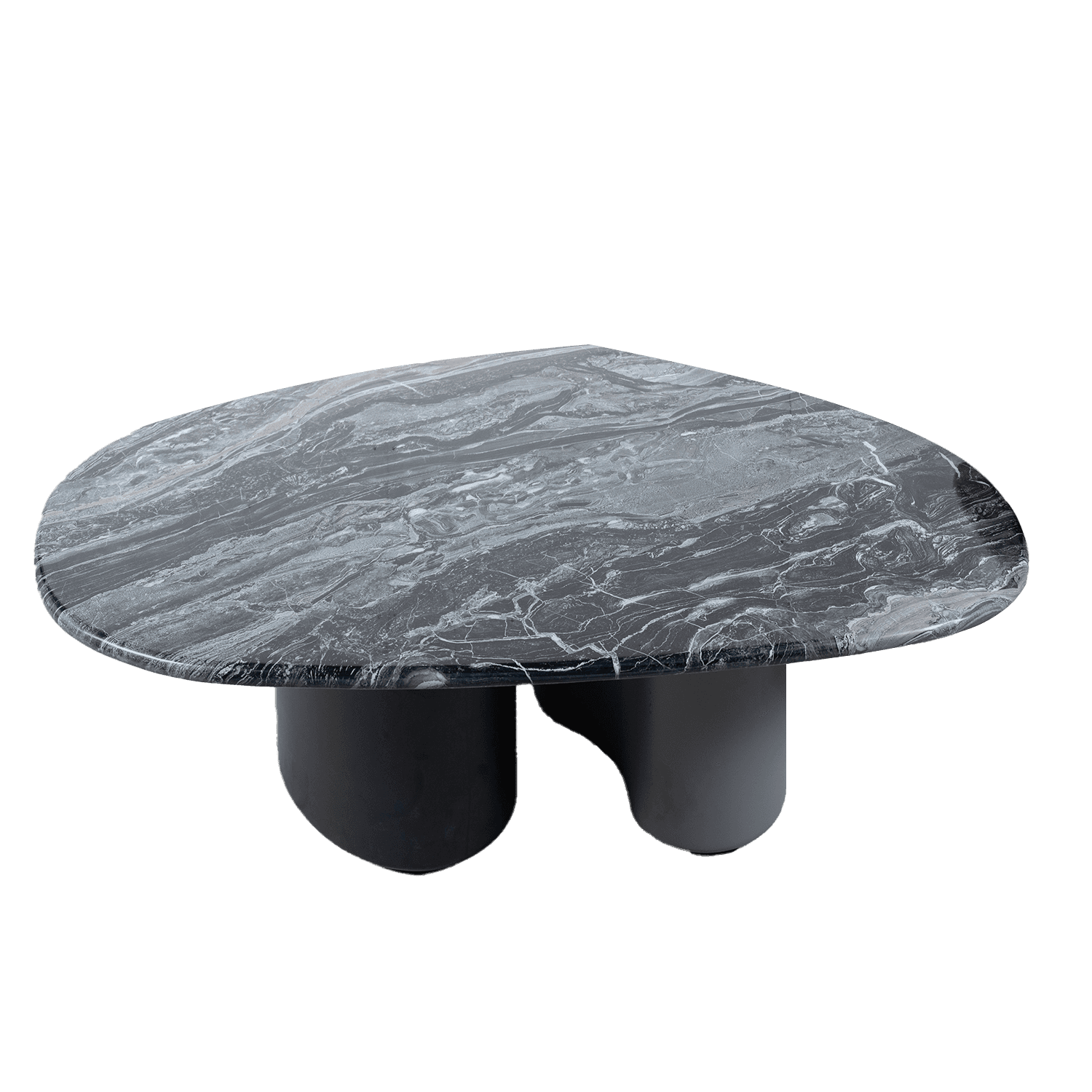 Marble Round Coffee Table — view 3.