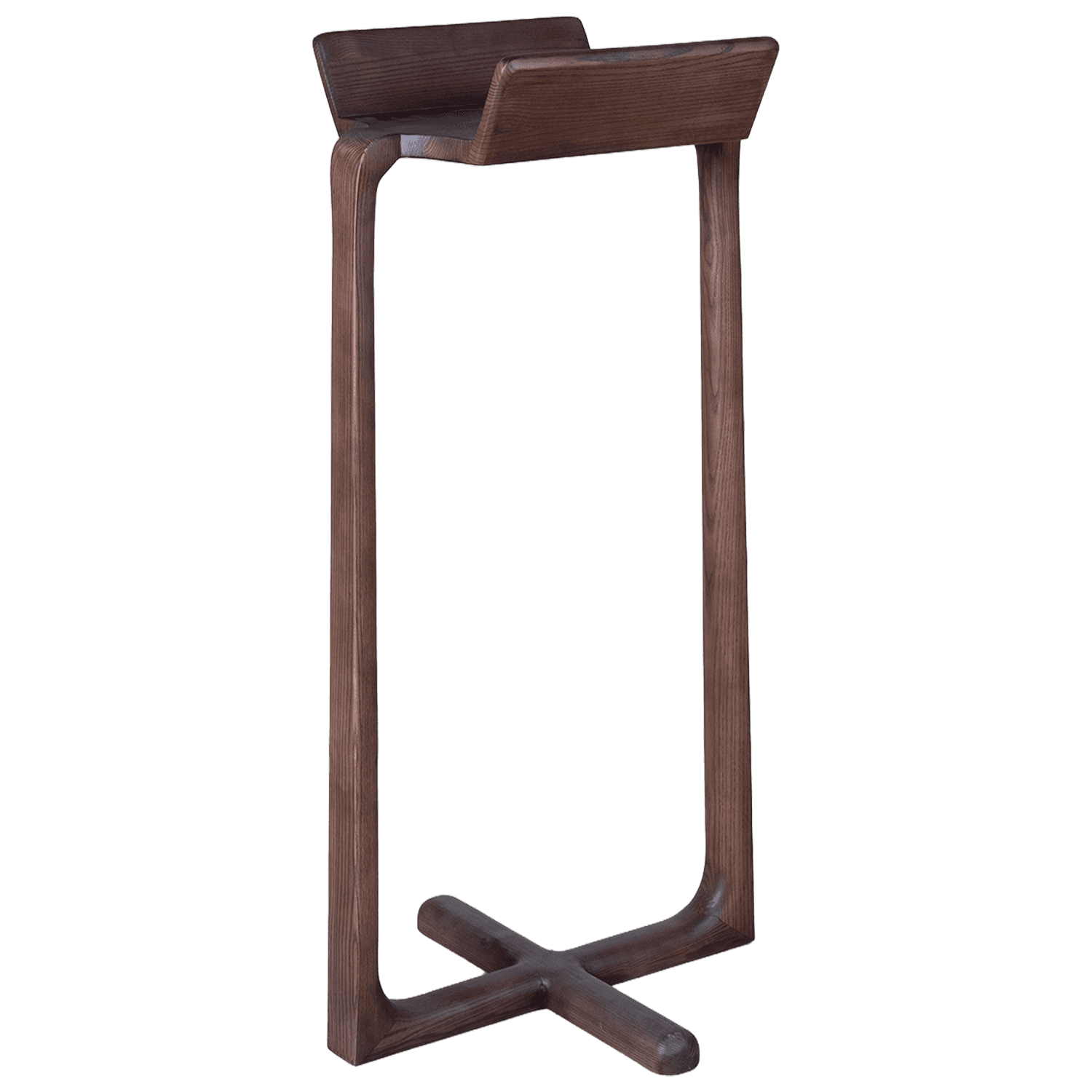 Hardwood Plant Stand — view 1.