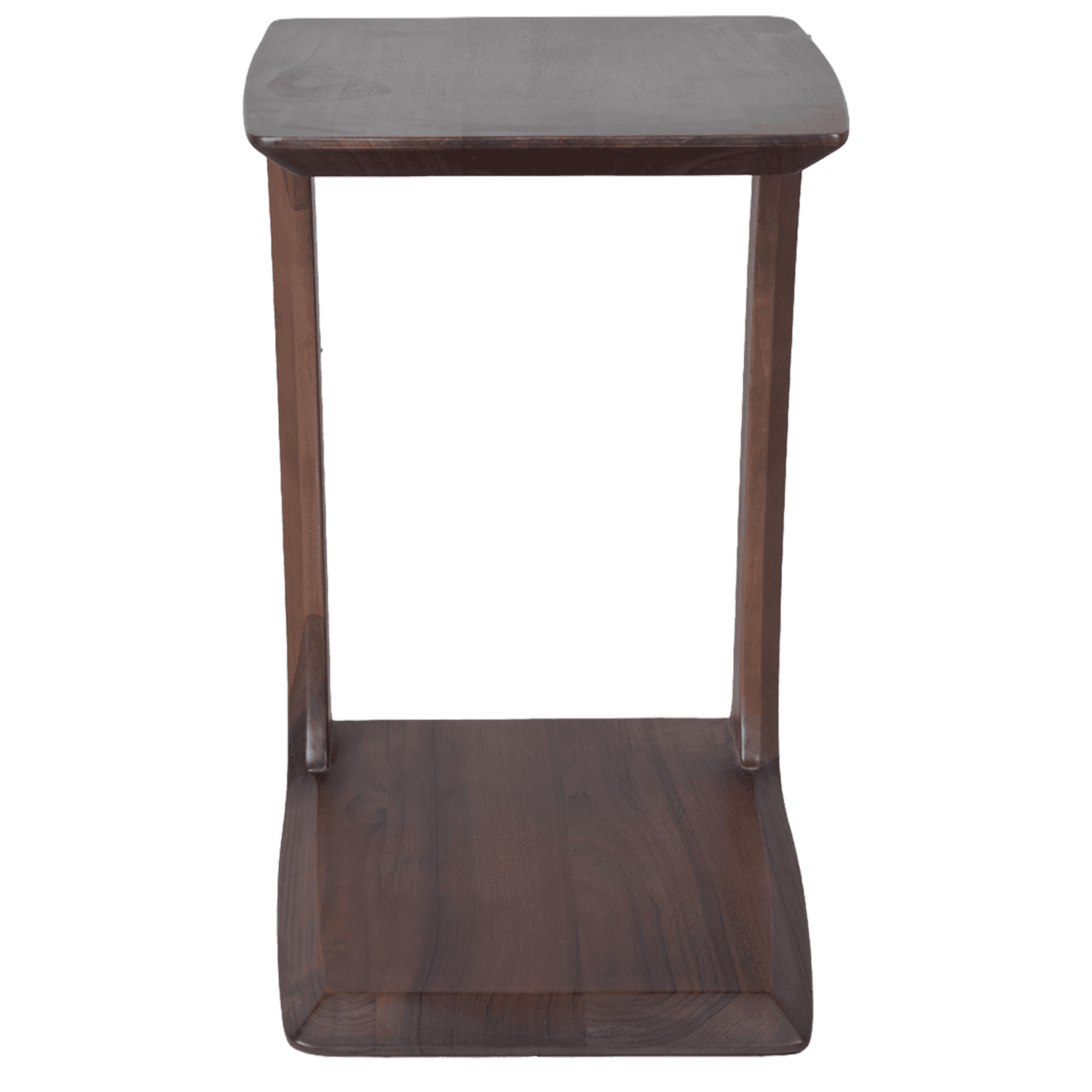 Two-Tier Wood Side Table — view 2.