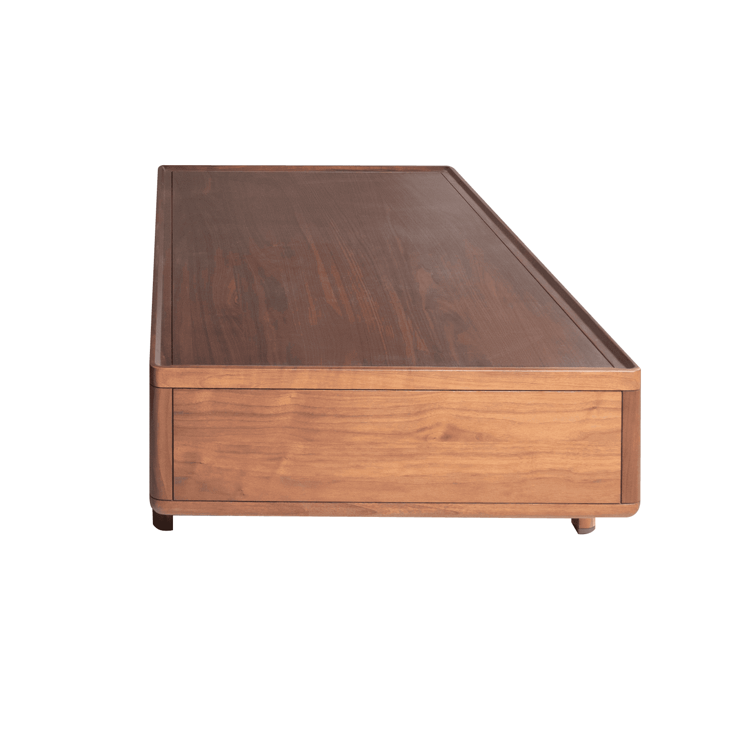 Solid Walnut Plank Coffee Table — view 2.