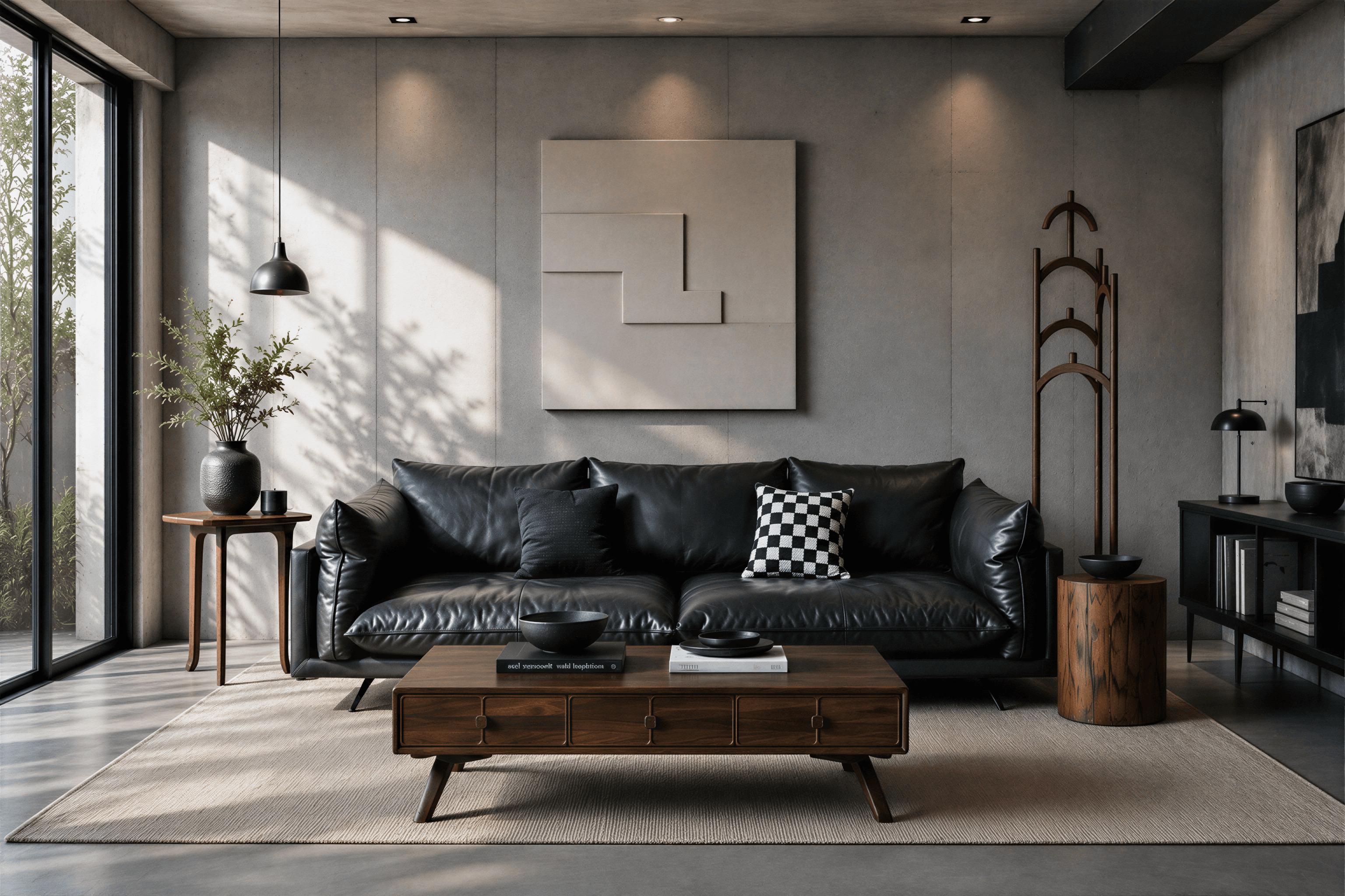 Living #5 — a styled room set.