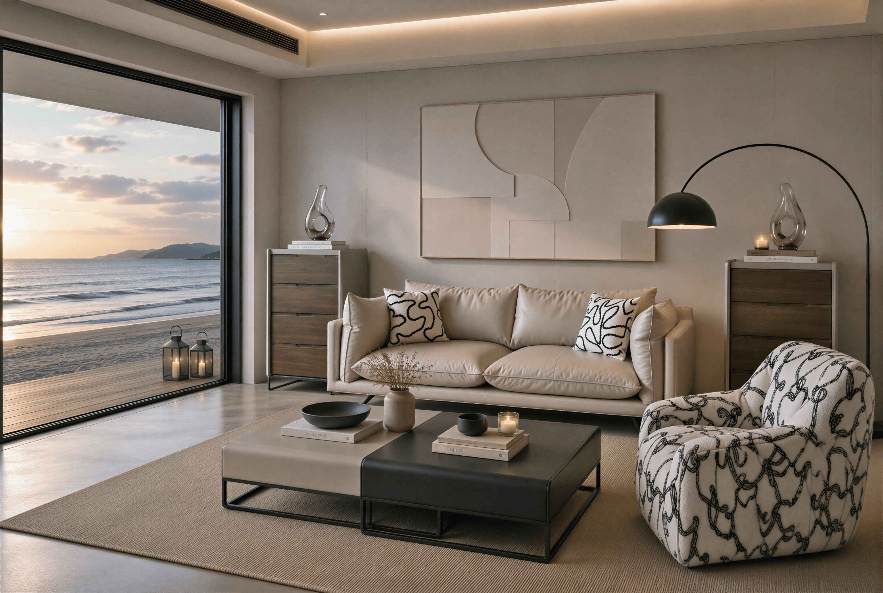 Living #4 — a styled room set.