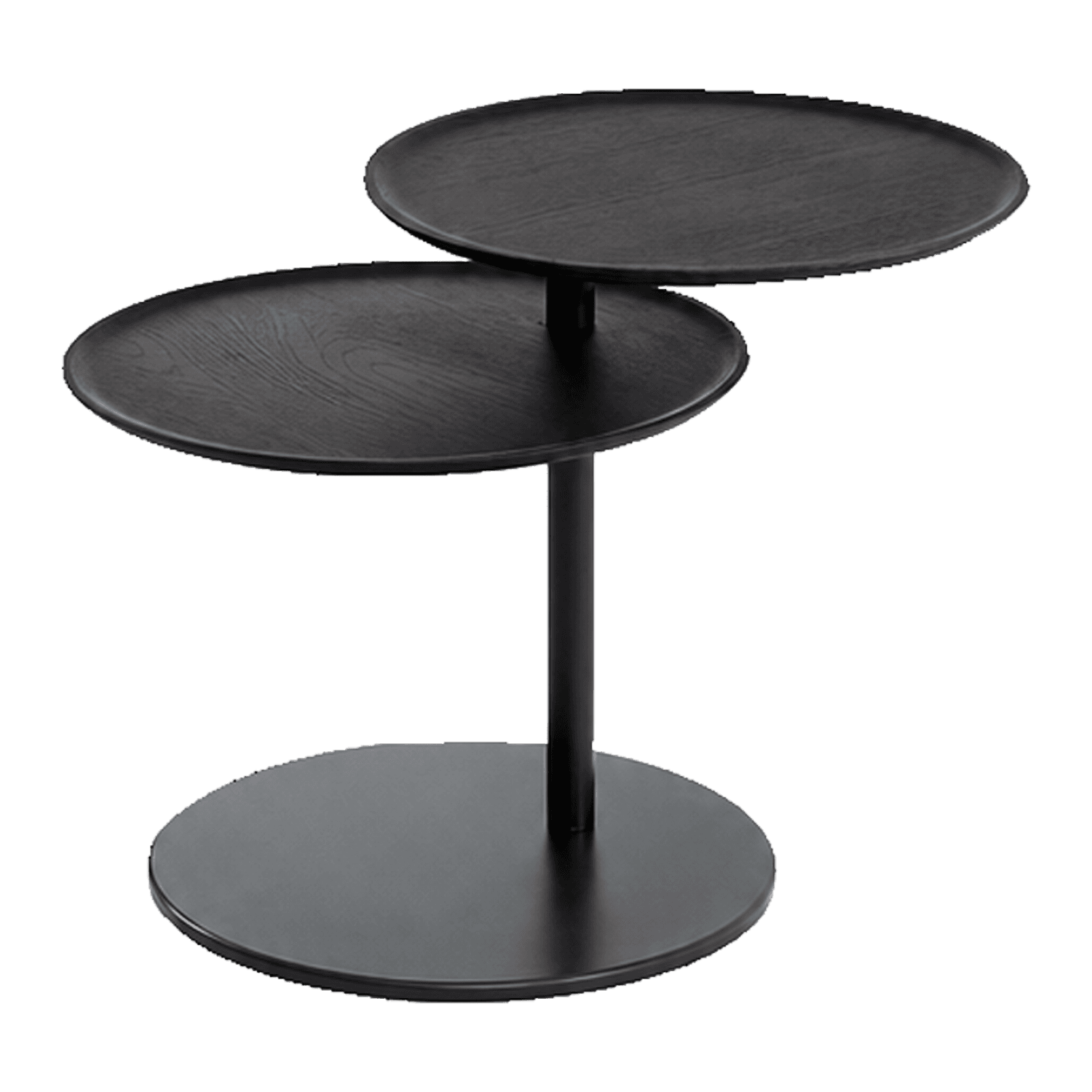 Two-Tier Rotating Coffee Table — Coffee table.